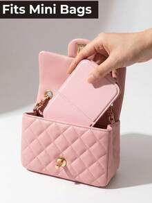 Espejo de maquillaje plegable con soporte para mujeres, espejo de retoque de maquillaje, accesorio esencial para playa, viajes, hogar, exteriores y regreso a la escuela - Multicolor - Ver 7