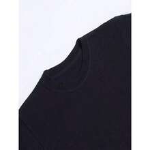 Proverbios 3:5-6 Versículo Bíblico Escritura Cristiana Camiseta de Algodón para Hombres Camiseta de Manga Corta para Hombres Camisetas para Mujeres y Hombres Camiseta Familiar - Negro - Ver 3
