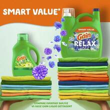 Exclusive : Home-Use Size Commercial-Size Pack Get One Free,Liquid Laundry Detergent, Relax-Deep Cleansing, Long-Lasting Fragrance, Soft Protection For Clothes. Long-Lasting Fragrance, Lasts For 30 Days. A Beautiful Gift - 1 - 查看 6