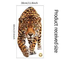 1 pieza Pegatina decorativa con estampado animal, pegatina para decoración del hogar, vinilo adhesivo moderno con diseño floral, apto para decoración de dormitorio, sala de estar, entrada y porche - 1PC - Ver 15
