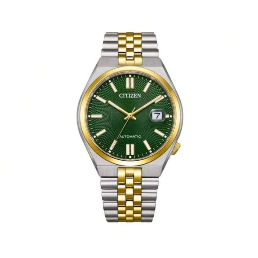 Citizen Tsuyosa 60 (Automatic Collection) Men's Automatic Watch NK0024-54X - Green - View 1