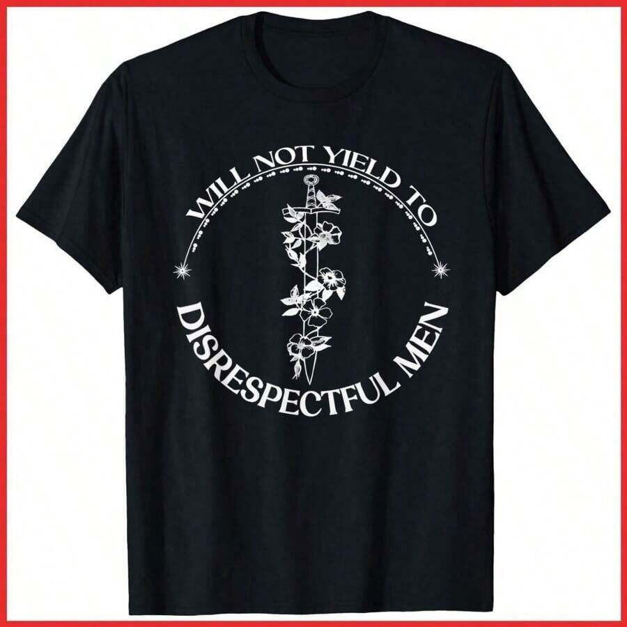 Me pongo rojo por mi hermana, camiseta Stop MMIW. - Negro 8 - Ver 1