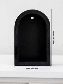 1pc/2pcs/3pcs Fashionable Arched Wooden Floating Wall Shelf, Minimalist Style Decor Wall Rack, Nordic Arched Wall-Mounted Shelf, Multi-Functional Easy Installation Space-Saving Storage Solution, Suitable For Bathroom, Bedroom, Living Room And Kitchen, Creative Birthday Gift (Random Color/Style) - Color/style Random - View 18