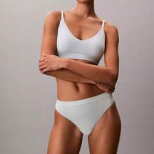 Calvin Klein Invisibles Lightly Lined Triangle Bra QF5753 - Sky Gray - View 6