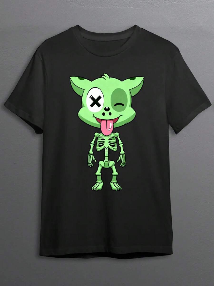 Camiseta con diseño de esqueleto de CherryPie - A - Ver 1
