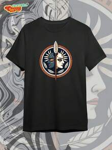 CherryPie T-Shirt With Shamanic Motifs - A - View 8