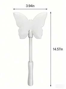 1 chiếc đũa phép hình bướm dễ thương kiêm trợ lý thanh toán NFC và dây đeo thẻ dài hình móng tay, thiết bị thanh toán không tiếp xúc NFC, mặt dây chuyền kiểu cổ tích và dây đeo thẻ tín dụng, phù hợp cho những người yêu thích nghệ thuật làm móng và ví của phụ nữ. - Nhiều màu - Xem 7