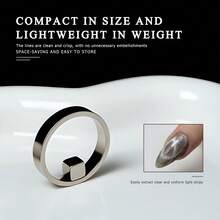 New Cat Eye Magnetic Nail Tools, Strong Magnetic Ring, Beginner Nail Art Supplies - Multicolor - View 4