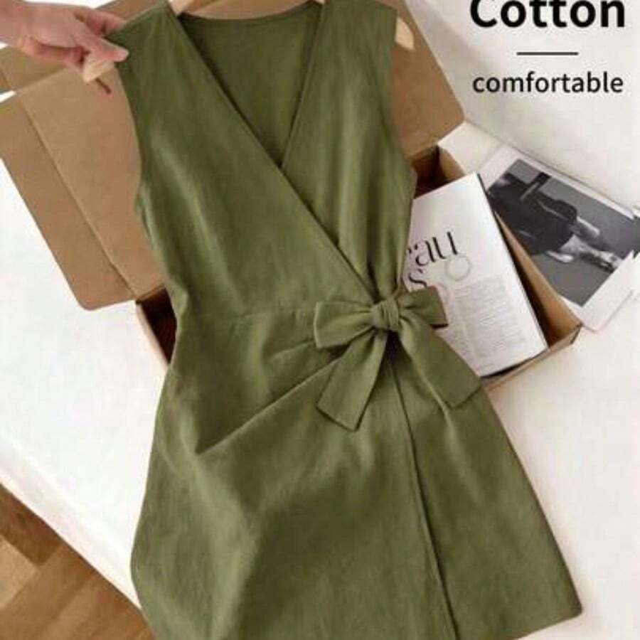 Women Blouses & Shirts - 軍綠色 - 查看 1