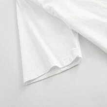 Graffiti Colorido Playera de Algodón Blanca con Alfabeto Callejero - Blanco - Ver 4