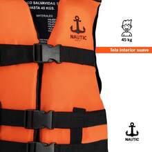 Chaleco Salvavidas Infantil Niño Talla - Profesional Color Naranja Talla Niñ@s / 45kg - Naranja - Ver 7
