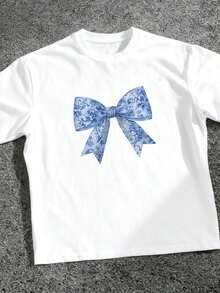 1 pieza Estetoscopio Coqueta Azul con Lazo Floral - 4180g Algodón 100% - Blanco 1 - Ver 9