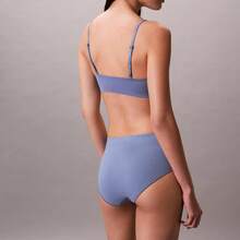 Calvin Klein Calvinklein Invisibles Gel Wire Lightly Lined Bralette Underwear  Women  Bras + Bralettes QF7142 - Hoa tulip xanh - Xem 5