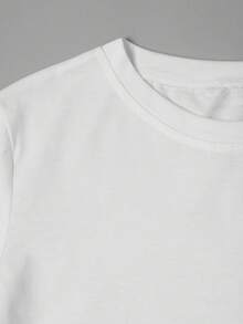 Women's T-Shirt For Spring And Summer - 白色 - 查看 3