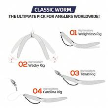 100 Soft Fishing Worms - 5inch Senko Style Stick Lures For Bass, Trout & Small Fish - Plastic Worm Lures (Multi-Colored) - Great Value Bulk Pack, Economical & Realistic Action - Ideal Fishing Gift For Anglers - lát bí ngô xanh - Xem 4