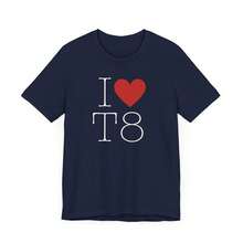I Heart Tate Mcrae Shirt, Unisex Concert Tee - Negro - Ver 4