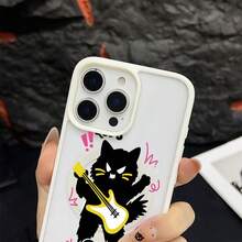 マグネット式黄ばみ防止 | 高級感あふれる2in1アクリルマグネット式スマホケース！スタイリッシュで手触りも良く、実用的な保護機能とマグネット式・耐衝撃設計を融合させた、高級感あふれるケースです。 黒猫ギターロックレッツロックケース  11  17e 手机壳  17e 手机壳 家族、恋人、友人、そして子供たちへのプレゼントに最適です。  11 Pro/11 Pro Max/Apple  Air/15 Plus/16 Plus/12/12 Pro Max/16 Pro Max/12 Pro/15 Pro Max/ 13 pro/14 Pro Max/17 Pro/13/17e/13 Pro Max/16 Pro/14 Pro/16/14 Plus/17 Pro Max/16e/15 Pro/15/14/17 - グレー - チェックする 5