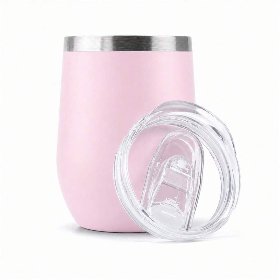 360ml Thermal Mug MS985 Keeps Drinks Hot And Cold - New - Baby Pink - View 1