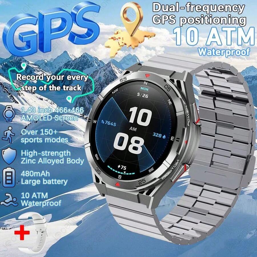 Smart Watches - Acero Bambú Plata - View 1