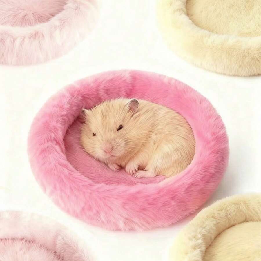 Hamster Nest - Warm And Soft Hamster Hideaway Suitable For All Seasons, Comfortable Small Pet Shelter For Year-Round Use, Cute Decorative Hamster House, Warm Suitable For Household Small Pet Resting Nest.