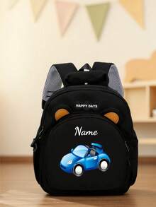 Customizable Name Message Backpack Featuring Mini Cartoon Bear, Back-To-School Season, Ideal For Daily School Dance Travel, Birthday Christmas New Year Gift For Girls Daughters, Personalized Gift, For Kids - Backpack - View 18
