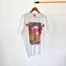 Camiseta de los Dodgers de Los Ángeles Campeones de la Serie Mundial de 1988 - Camiseta de béisbol vintage de la . Adecuado como regalo.playera de mujer.blusas>elegante.boho chic,Top de mujer suave, transpirable y cómodo, ideal para primavera, verano y otoño, perfecto para vacaciones, viajes y uso diario. - Blanco 14 - Ver 7
