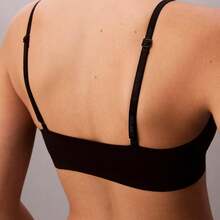 Calvin Klein Calvinklein Invisibles Gel Wire Lightly Lined Bralette Underwear  Women  Bras + Bralettes QF7142 - màu đen - Xem 6