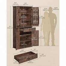 Cabinets - Brown - View 2