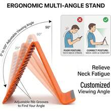 Silicone Phone Stand, Desktop Tablet/Laptop Stand, Creative Foldable Transformable Slouchy Stand, Travel Accessory,Room Décor,Travel Essential - Multicolor - View 6