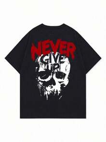 Camisetas de hombre para primavera y verano - Negro - View 6
