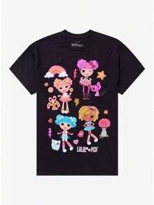 Women T-Shirts - Black - View 1