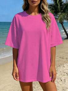 Camiseta Gráfica "Sal y Luz" Mateo 5:13, Camiseta Cristiana Retro de Algodón con Versículo Bíblico - Rosa - Ver 2