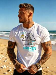 Men T-Shirts - White - View 6