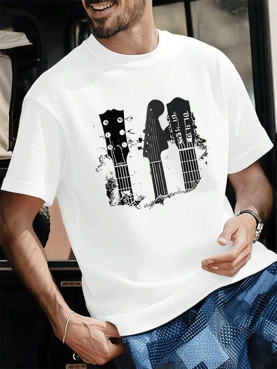 Men T-Shirts - Black - View 1