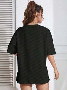 Women T-Shirts - Black - View 2