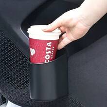 2 Pieces Set: Multi-Functional Cup Holder + Multi-Functional Hook. Multi-Purpose Car Seat Back Organizer. Includes Cup Holder, Phone Holder, And Hook. Compatible With Most Car Models. Also Includes Storage For Water Bottles, Beverage Bags, Trash Bags, And Glasses. Car Organizer, Rear Seat Cup Holder, Car Organizer. - Multicolor - View 7