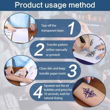 Tattoo Starter Kit: Tattoo Machine Power Supply, Tattoo Ink, Tattoo Needles, Practice Skin, All-In-One Tattoo Supplies Set For Beginners - 彩色 - 查看 8