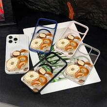 マグネット式黄ばみ防止 | 高級感あふれる2in1アクリルマグネット式スマホケース！スタイリッシュで手触りも良く、実用的な保護機能とマグネット式・耐衝撃設計を融合させた、高級感あふれるケースです。 ベーグルバターケース  11  17e 手机壳  17e 手机壳 家族、恋人、友人、そして子供たちへのプレゼントに最適です。  17 Pro/13 Pro Max/15/14 Plus/16e/11 Pro Max/17e/12/16/14 Pro Max/ 13 pro/15 Pro Max/12 Pro Max/14 Pro/16 Pro Max/14/Apple  Air/15 Pro/16 Plus/13/16 Pro/15 Plus/17 Pro Max/12 Pro/17/11 Pro - グレー - チェックする 3