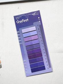 10 Gói, mỗi gói 200 tờ, nhãn dán chỉ mục tự dính màu chuyển sắc nhẹ, thích hợp cho văn phòng, học tập, sổ tay, bìa hồ sơ, sách, thiết bị gia dụng, bao bì, đồ dùng học tập cho học sinh. - Một cỡ - Xem 12