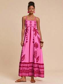Vestido de tirantes tejido para mujer, atuendos de verano para mujer, ropa de playa, primavera y verano, Pascua, atuendos de vacaciones, atuendos de playa para mujer, vacaciones de primavera, atuendos de vacaciones para mujer, atuendos de concierto para mujer, BOHO, bohemia, festival de música, atuendos del 4 de julio, ropa de mujer para vacaciones tropicales, romántico - Blanco - Ver 4