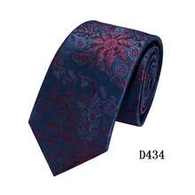 1pc Geometric Floral Print Paisley Striped Purple Casual Necktie, Polyester, Suitable For Work, Street, All Seasons, Hot Selling Promotion - Multicolor - View 24