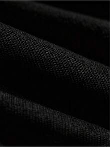 Camiseta de Talla Grande para Mujer con Estampado Mágico - Camiseta Blanca de Manga Corta de Talla Grande 100% Algodón - Negro - Ver 4