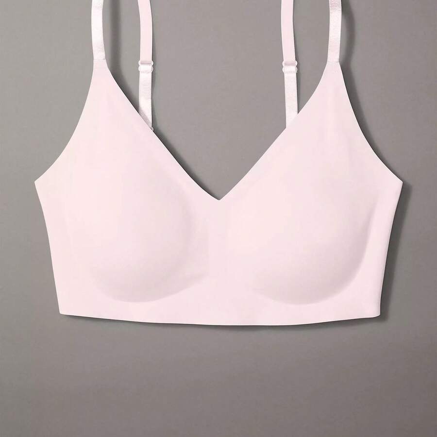 Calvin Klein Invisibles Lightly Lined Triangle Bra QF5753 - 仙女的大腿 - 查看 1