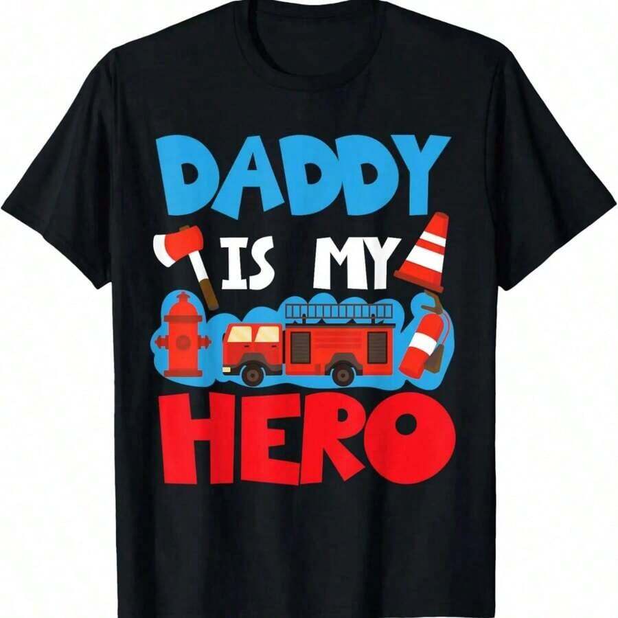 Daddy Needs A Drink - Dad T-Shirt - Black - View 1