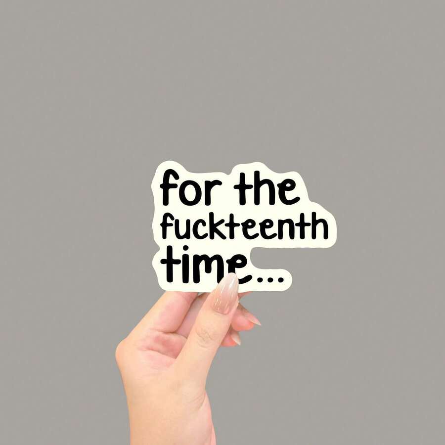 Funny And Meme, Sarcastic Mental Health, Adult Humor, Dark And Snarky, Planner, Relatable School Supplies - Light Film - View 1