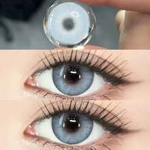 Blue Little Devil Eye Contact - Moisturizes And Daily Wear, Enhances Your Appearance On Holidays And Birthdays, Cheap, Valentine's Day, Cheap Goods, Travel, Travel Essentials, Room Decoration, Valentine's Day Gifts, Cheap Things, Rooms, Vacation Essentials, Women's Gifts, Bedrooms, Valentine's Day Supplies, 99 Cents - Blue - View 2