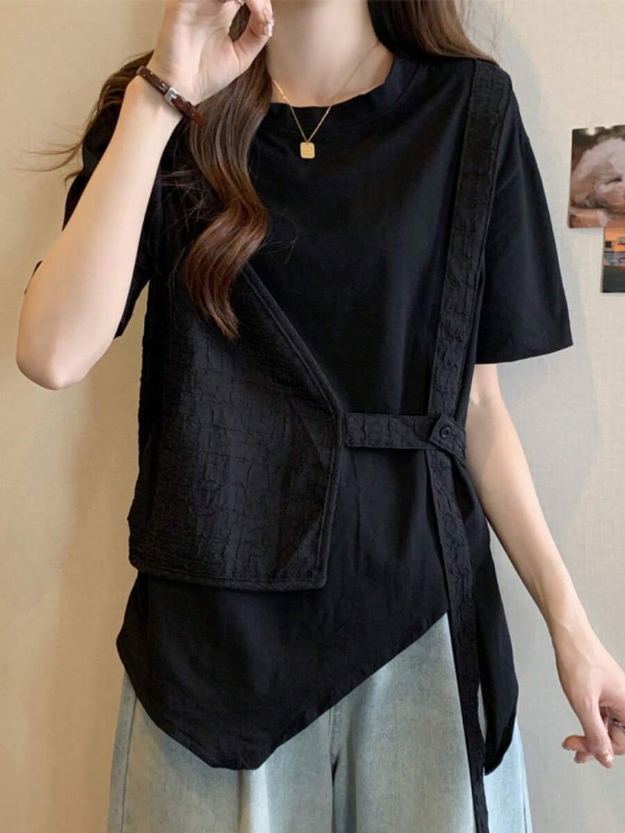 Women Tops - Black - View 1