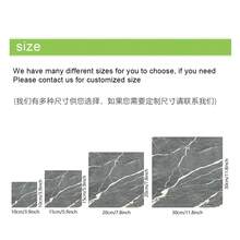 OUTANA 10pcs/0.9㎡ Deep Gray Marble Pattern Ceramic Tile Stickers, Waterproof Aluminum Composite Board, Self-Adhesive Wallpaper For Wall Renovation And Decoration, Suitable For Valentine's Day, Wedding, Birthday - FZZH567 - View 4