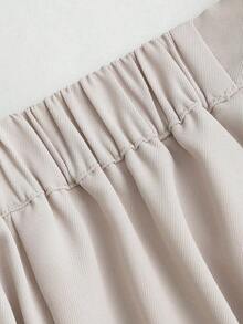 Women Midi Dresses - Apricot - View 5