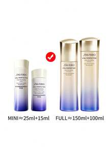 Shiseido Vital Perfection Radiance Revitalizing Serum 25ml & Lotion 15ml Set - Mini Fresh and Cool(25ml+15ml) - View 3